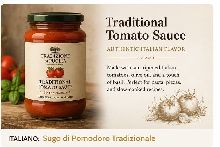 Sugo di Pomodoro Tradizionale